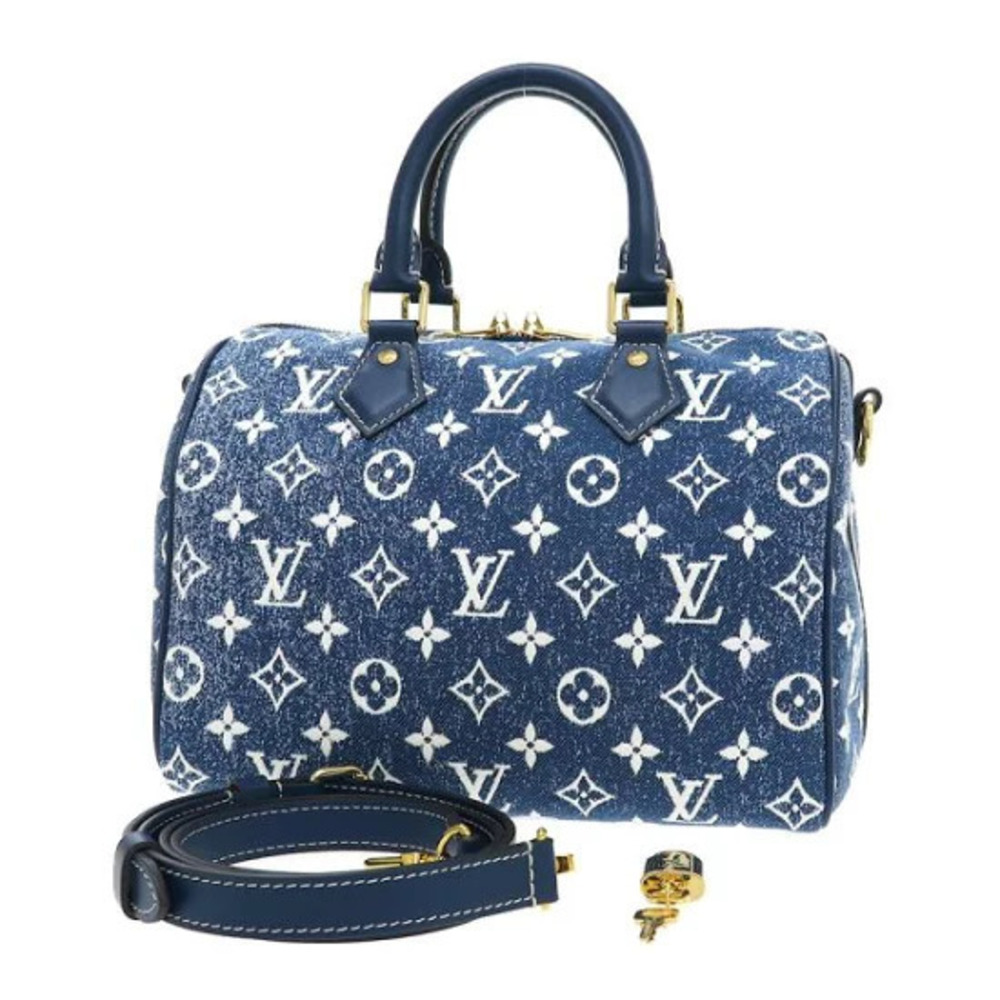 Louis Vuitton Denim Speedy Bandoulire